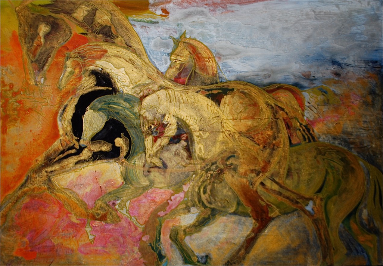 Gleissend 70 x 100 cm